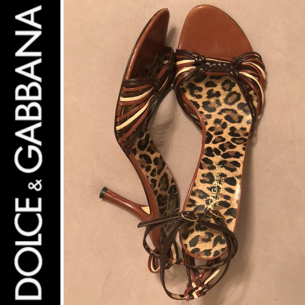 Dolce & Gabbana Italian Leather Sandals